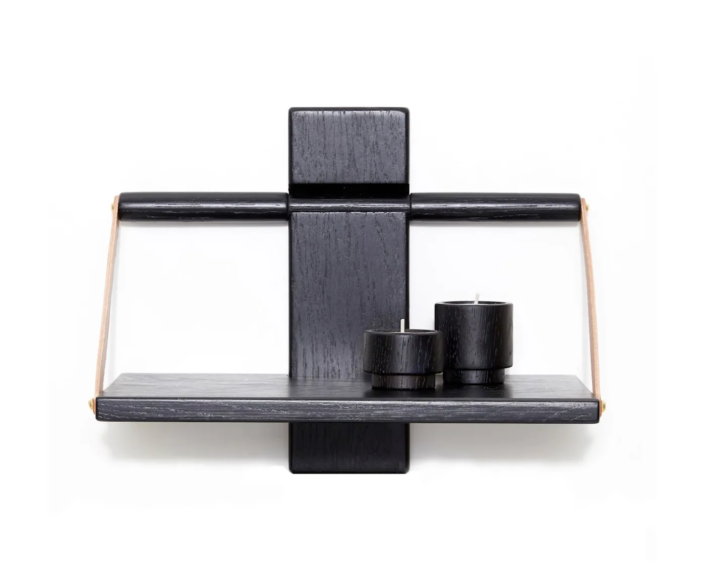 Andersen Furniture Wood Wall Vägghylla Svart Small