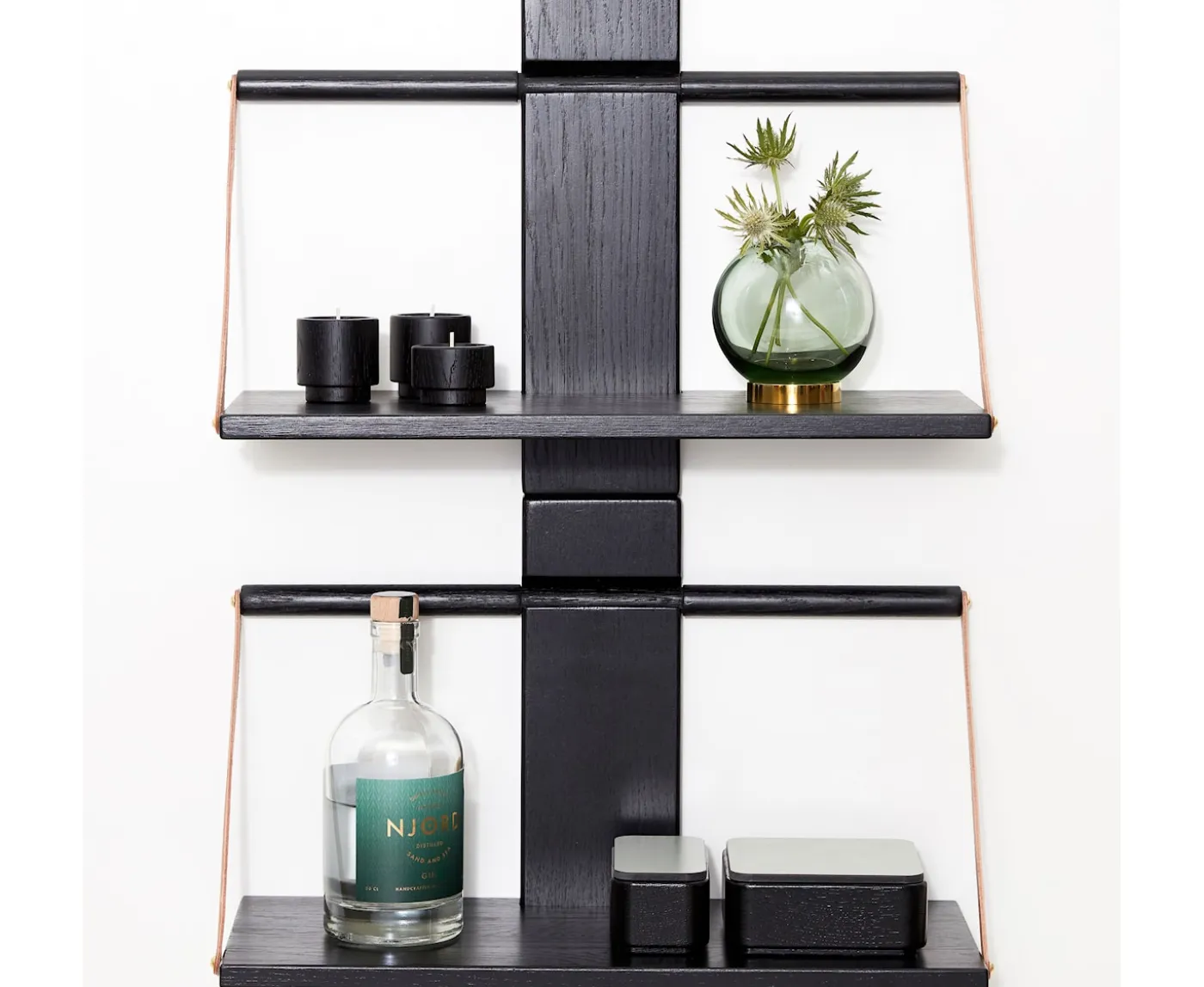 Andersen Furniture Wood Wall Vägghylla Svart Small