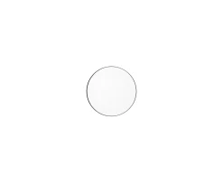 AYTM Circum Spegel Clear/Black Ø90