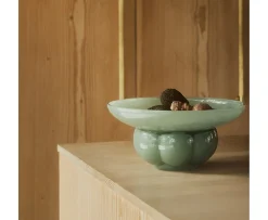 AYTM Uva Glas Skål Pastel Green Ø33