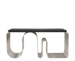AYTM Curva Bänk Silver 100cm