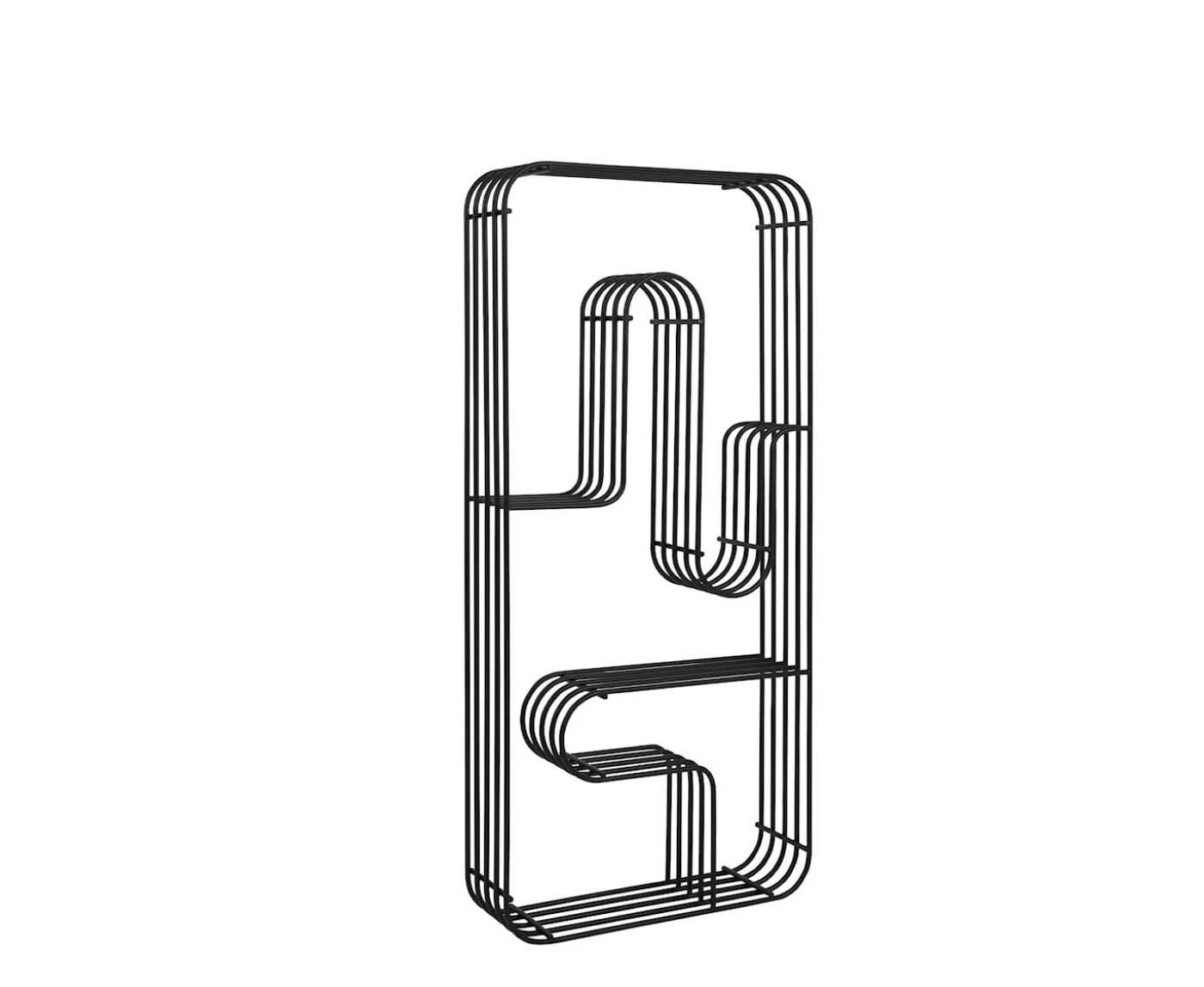 AYTM Curva Display Rectangular Vägghylla Black