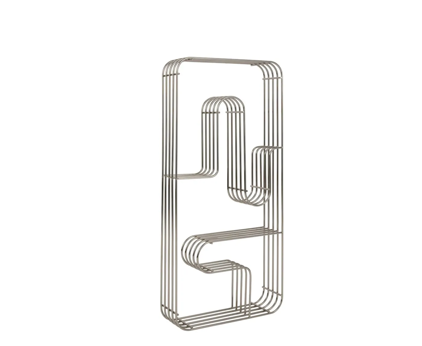 AYTM Curva Display Rectangular Vägghylla Silver