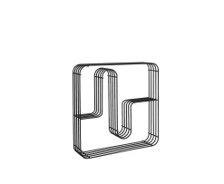 AYTM Curva Display Square Vägghylla Black