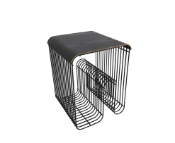 AYTM Curva Toppskiva Trä Black 33x32
