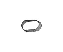 AYTM Curva Vägghylla Black 61cm
