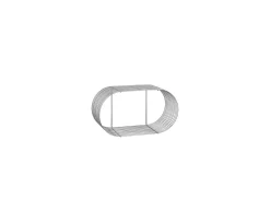 AYTM Curva Vägghylla Silver 61cm