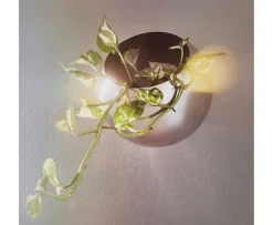 AYTM Globe Väggkruka Silver Ø21