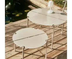 AYTM Novo Soffbord Taupe Ø70