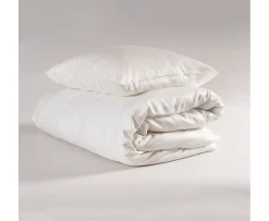 Bamburino 2-del Påslakanset Bambu Vit
