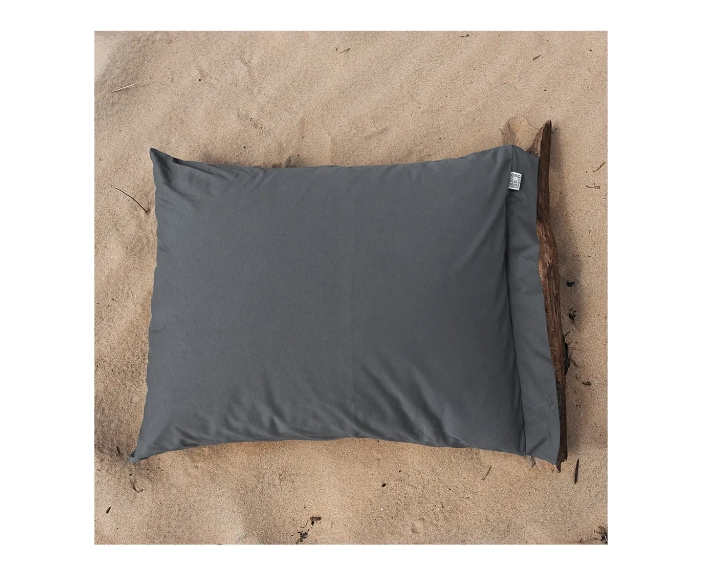 Beach House Company Plain Örngott Smoke 50x60