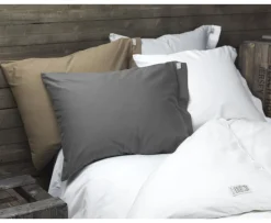 Beach House Company Plain Örngott Smoke 50x60