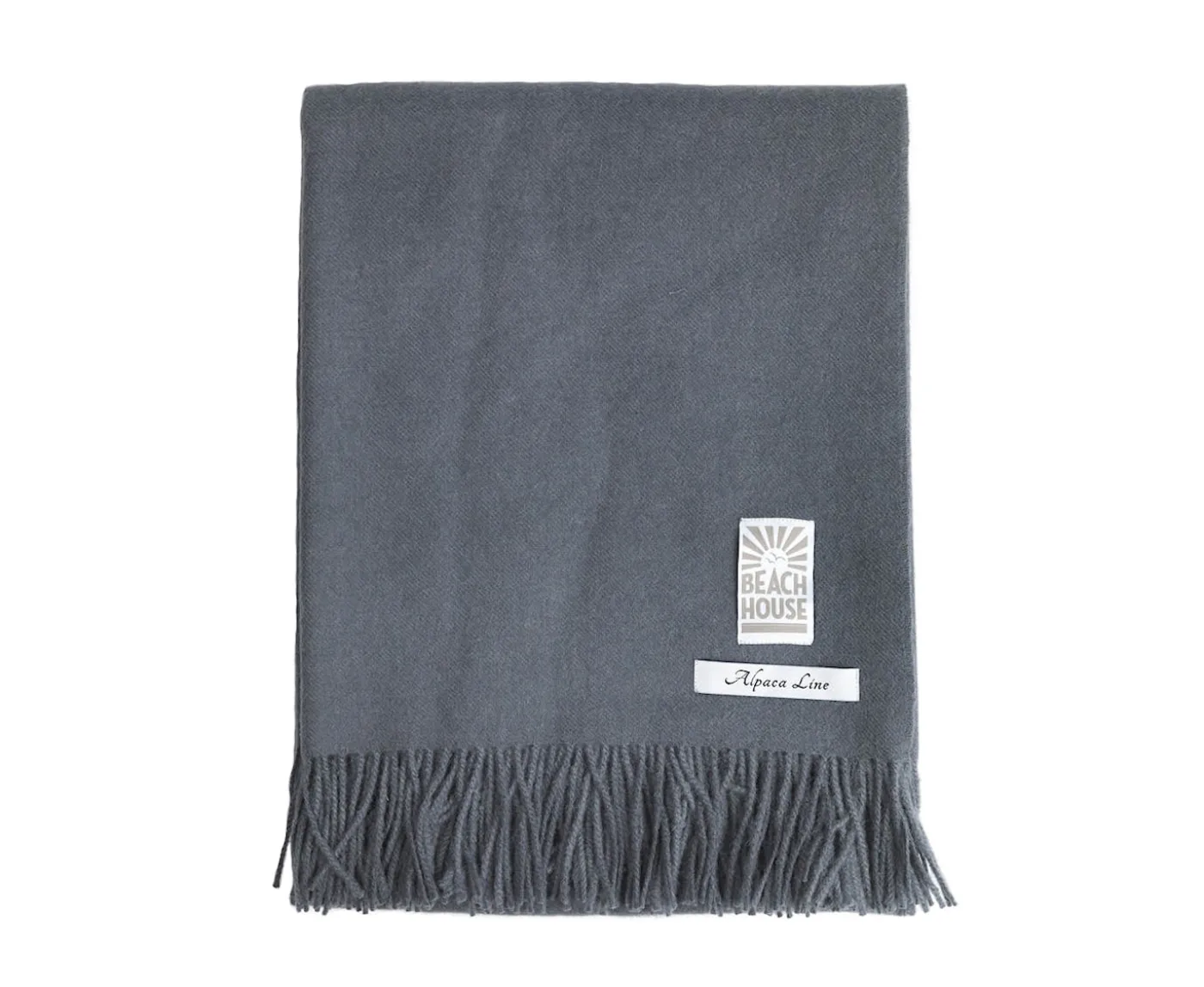 Beach House Company Smoothie Pläd Smoke 130x160
