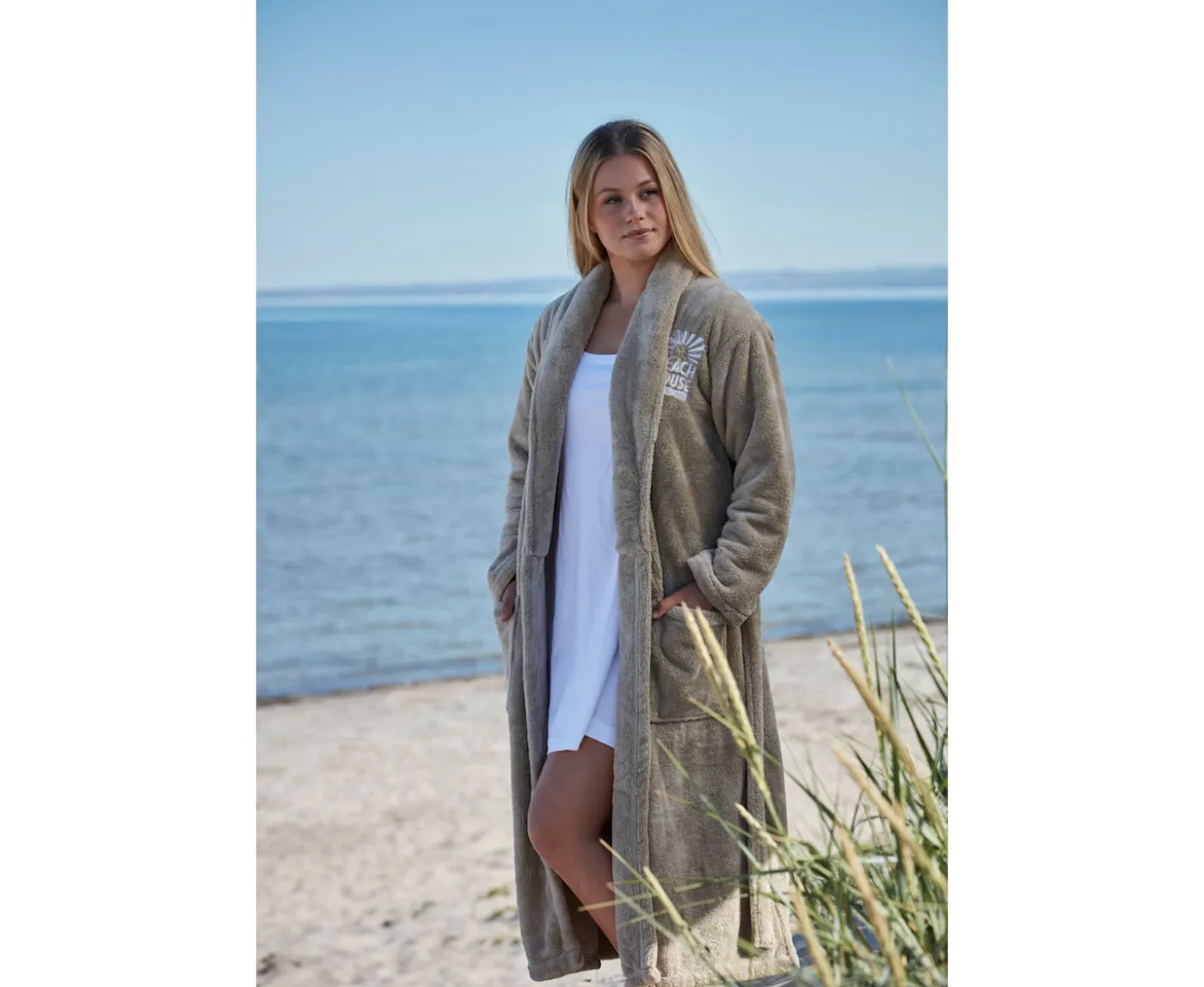 Beach House Company Softie Morgonrock Tan L
