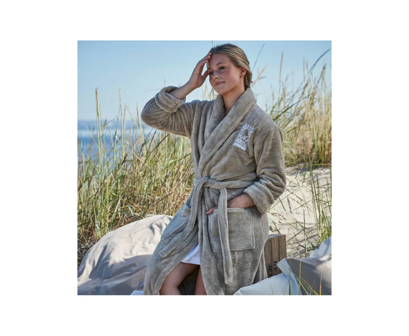 Beach House Company Softie Morgonrock Tan L