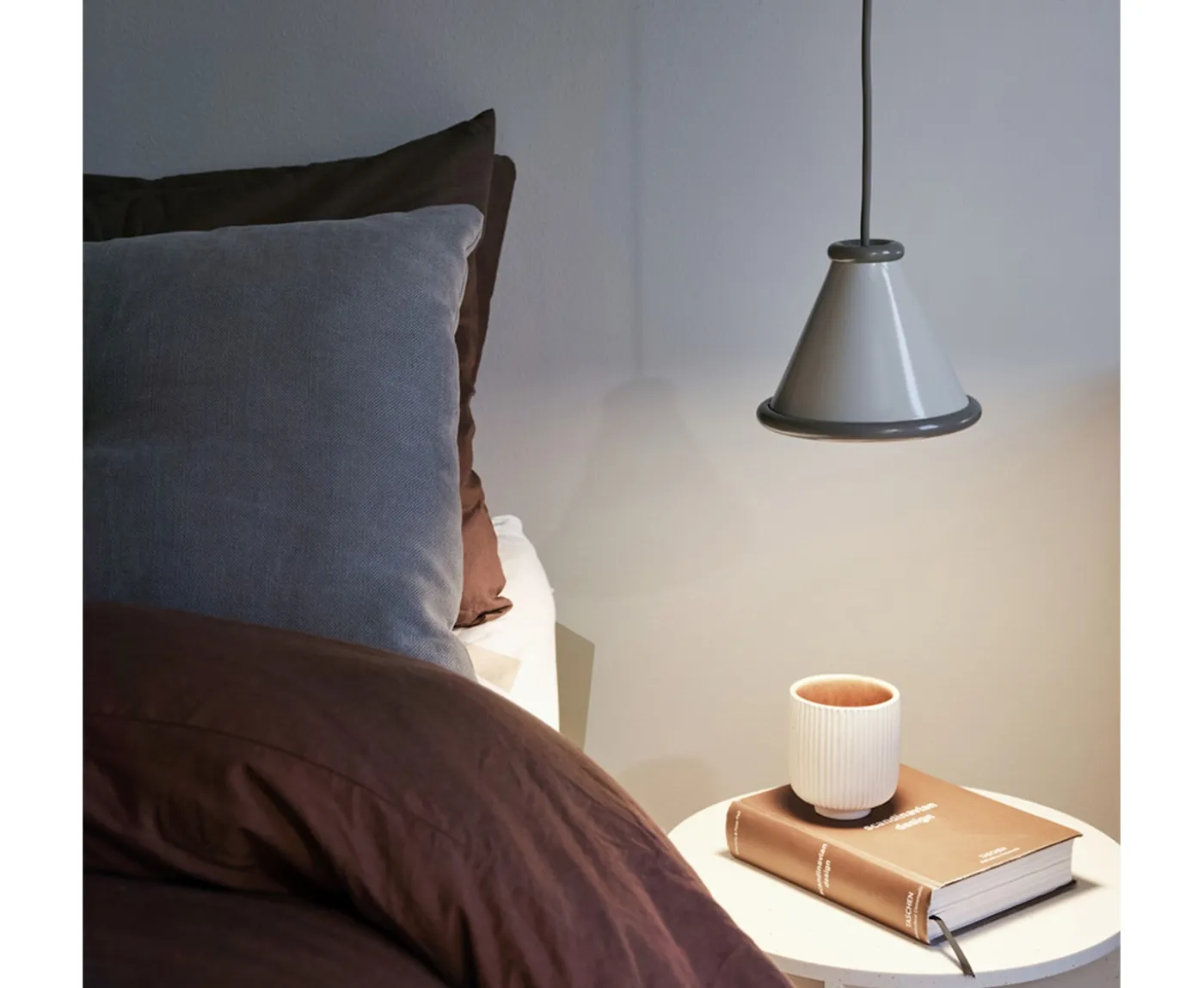 Belid Belle Taklampa Pepple Grey/Moss Grey Ø15