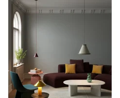 Belid Belle Taklampa Pepple Grey/Moss Grey Ø36