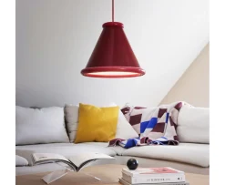 Belid Belle Taklampa Wine Red/Red Violet Ø36