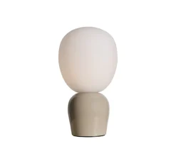 Belid Buddy Bordslampa Soft greige/Opal glas 33cm
