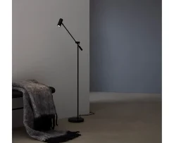 Belid Cato Golvlampa Svart Dimbar LED