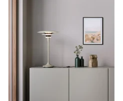 Belid Diablo Bordslampa Mattvit/Rosé Silver Ø30