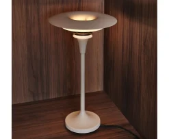 Belid Diablo Bordslampa Mattvit/Rosé Silver Ø30