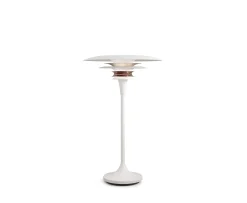 Belid Diablo Bordslampa Mattvit/Rosé Silver Ø30