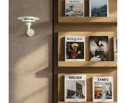 Belid Diablo Vägglampa Sand/Metallisk brons 16cm