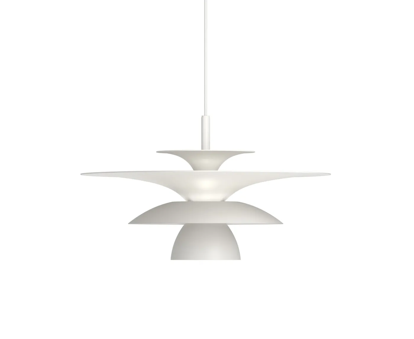 Belid Picasso Taklampa Mattvit 38cm