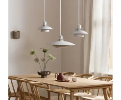 Belid Primus IV Taklampa Blankvit/Krom Ø28