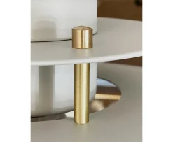 Belid Primus IV Taklampa Sand/Mässing Ø28