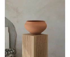 Bergs Potter Belle Skål Raw Rosa Terracotta Ø35