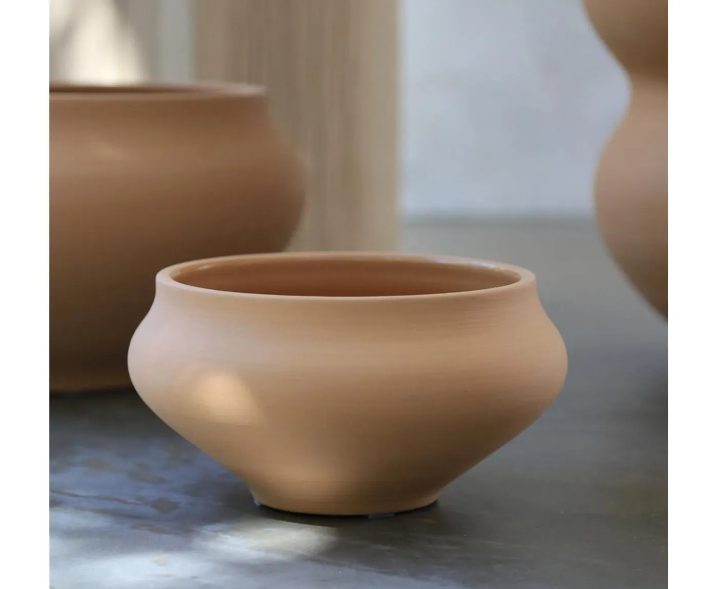 Bergs Potter Belle Skål Raw Rosa Terracotta Ø25