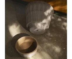 Bergs Potter Atlas Kruka Raw Grey Terracotta Ø21