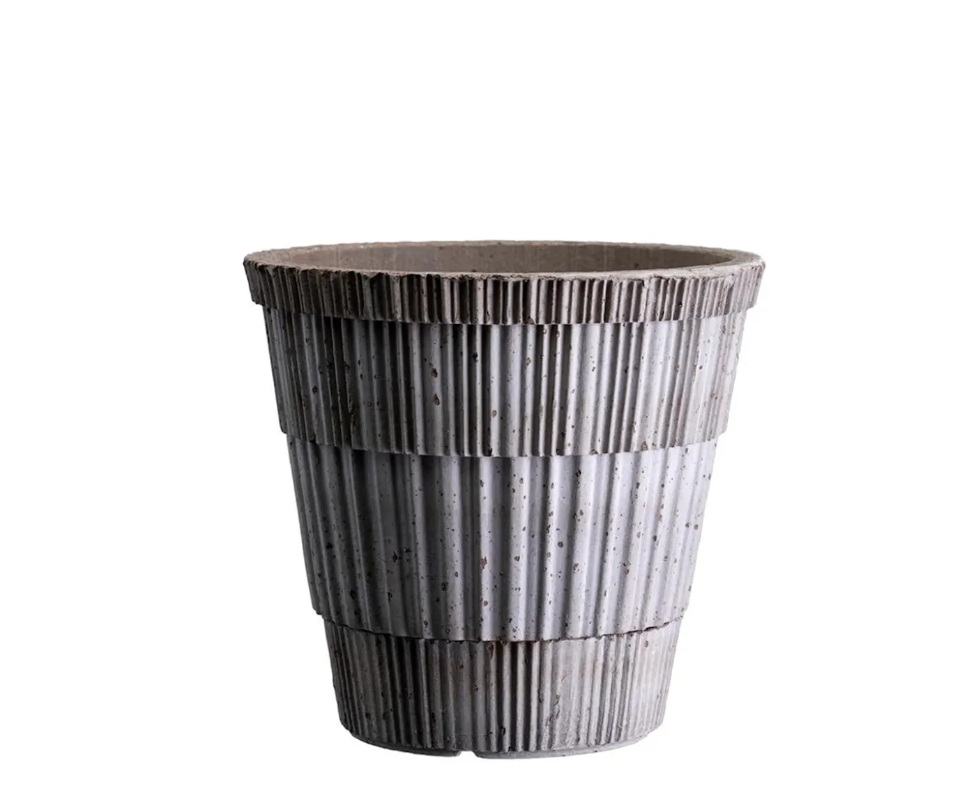 Bergs Potter Atlas Kruka Raw Grey Terracotta Ø21