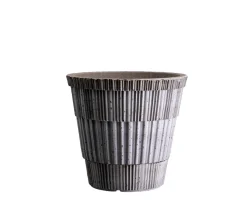 Bergs Potter Atlas Kruka Raw Grey Terracotta Ø18