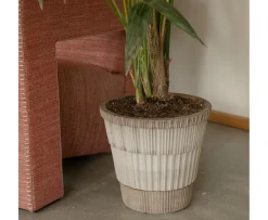Bergs Potter Atlas Kruka Raw Grey Terracotta Ø25