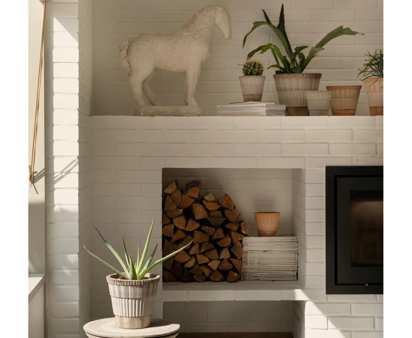 Bergs Potter Atlas Kruka Raw Grey Terracotta Ø16
