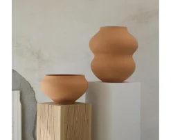 Bergs Potter Belle Vas Raw Rosa Terracotta 40cm