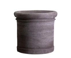 Bergs Potter Cilindro Kruka Raw Grey Terracotta Ø40
