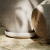 Bergs Potter Delphi Kruka med Fat Raw Grey Ø20