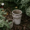 Bergs Potter Elizabeth Kruka med Fat Raw Grey Terracotta Ø25