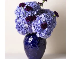 Bergs Potter Florita Vas Glazed Agate Blue 30cm