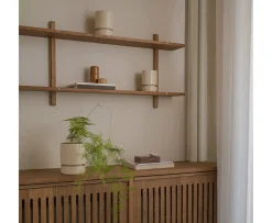 Bergs Potter Hoff Kruka med Fat Glazed Sandstone Ø14