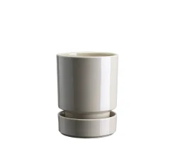 Bergs Potter Hoff Kruka med Fat Glazed Sandstone Ø14