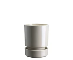 Bergs Potter Hoff Kruka med Fat Glazed Sandstone Ø12