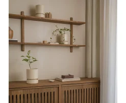 Bergs Potter Hoff Kruka med Fat Glazed Sandstone Ø12