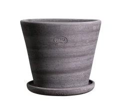 Bergs Potter Julie Kruka med Fat Raw Grey Terracotta Ø45