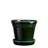 Bergs Potter Københavner Kruka med Fat Glazed Emerald Green Ø12