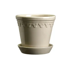 Bergs Potter Københavner Kruka med Fat Glazed Sand Stone Ø21